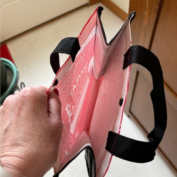 LULULEMON reuseable shopping bag snap close 12x9x4 - Picture 4 of 4